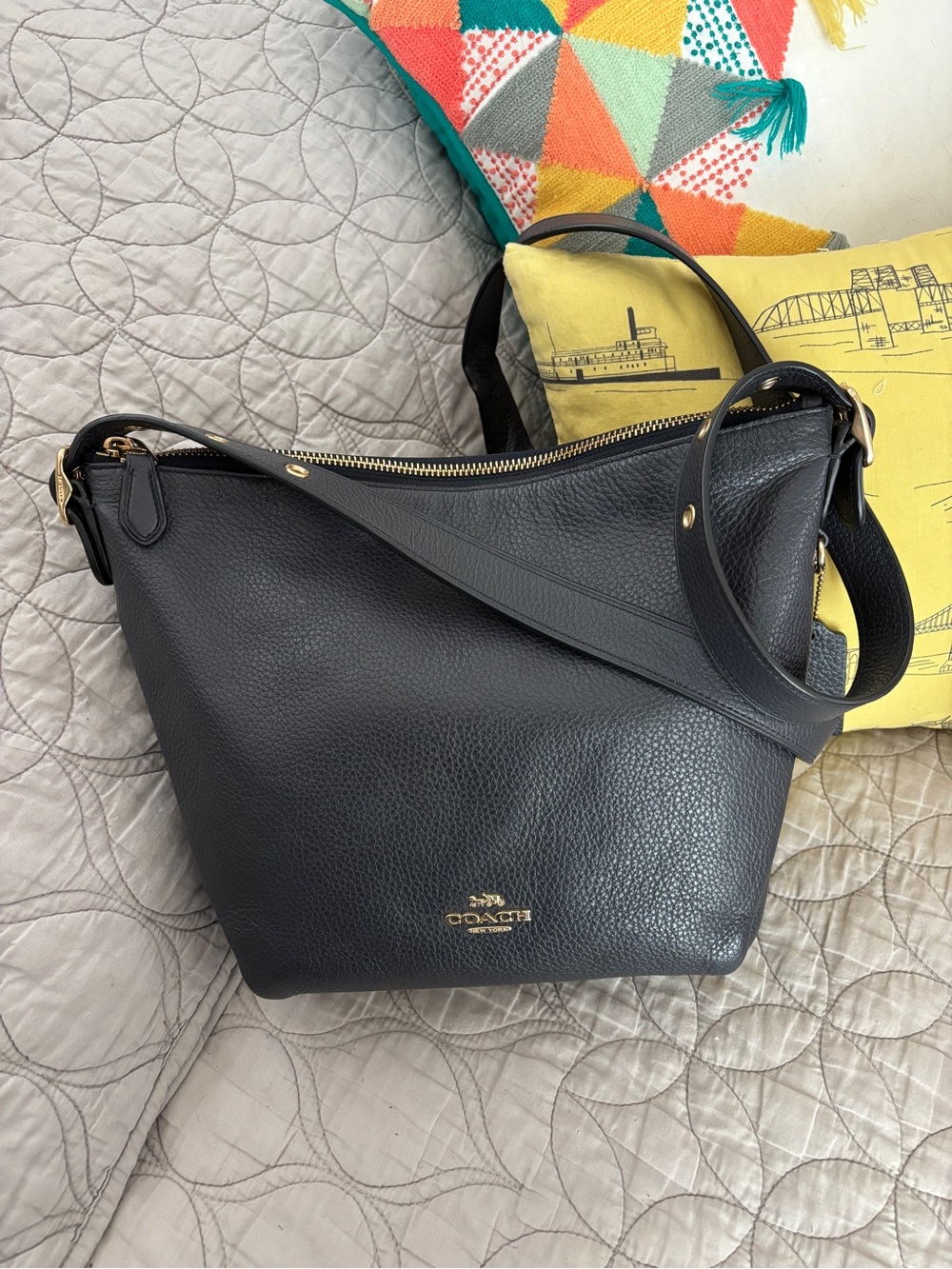 Coach duffle bag in Navy